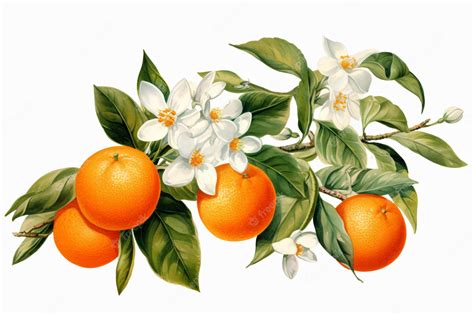 Premium Photo Fresh Orange Fruits Ai Generative