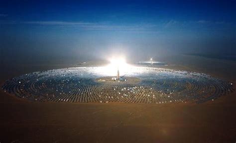 Chinas 100 Megawatt Molten Salt Solar Thermal Power Farm Located In