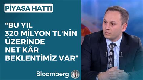 Piyasa Hattı Bu Yıl 320 Milyon TL nin Üzerinde Net Kâr Beklentimiz