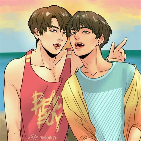 KookV VKook Fanart 18 Vkook Fanart Fan Art Bts Fanart