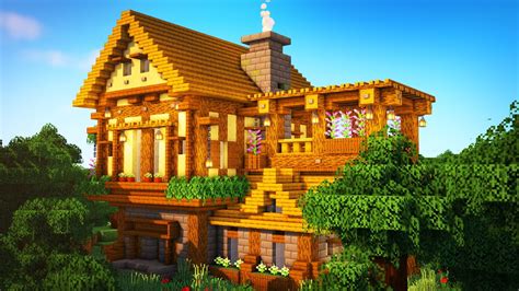 Minecraft Big Medieval House Mansion Tutorial How To Make A