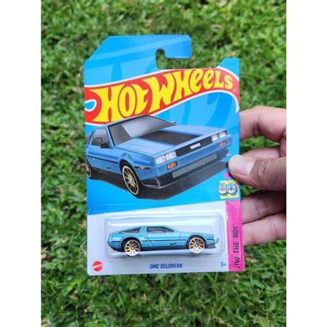 Jual Hot Wheels Dmc Delorean Sky Blue Original Shopee Indonesia