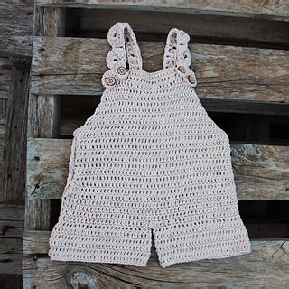 Ravelry Bonnie Romper Pattern By Showroom Crochet