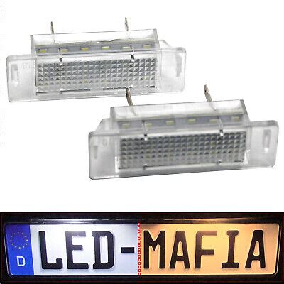 2x passend für Opel Astra F Calibra LED Kennzeichenbeleuchtung Module