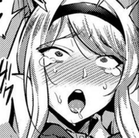 Lf Mono Source 1girl Ahegao Blush Eyebrows Visible Through Hair Headband Saliva Tears