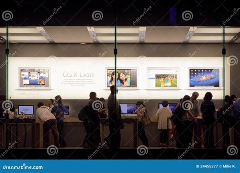 Apple Store Display editorial photography. Image of icon - 24458277