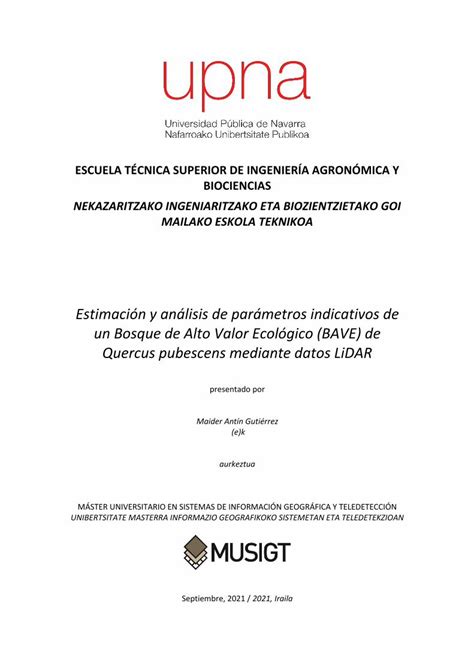 PDF Estimación y análisis de parámetros indicativos de un DOKUMEN TIPS