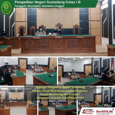 Rapat Monitoring Dan Evaluasi Pelayanan Terpadu Satu Pintu Ptsp