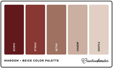 20 Best Maroon Color Palettes Colors That Go With Maroon