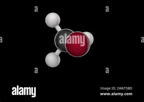 Molecular structure of Bromomethane (CH3Br) - pesticide, fumigant and soil sterilant. 3D render ...