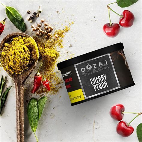 Dozaj Black – Cherry Peach 25g | Dozaj Black | Arena Tobacco