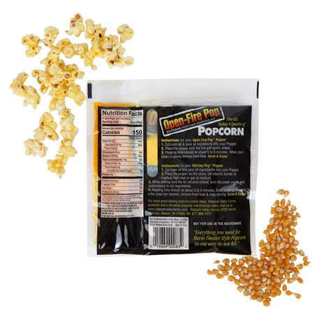 Open Fire Popcorn Campfire Set // Full Kit - Campfire Popcorn Kits ...