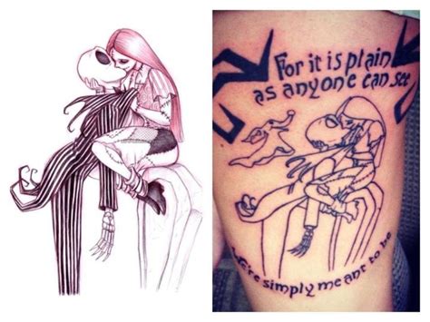 Jack And Sally Jack And Sally Disney Tattoos Tattoos