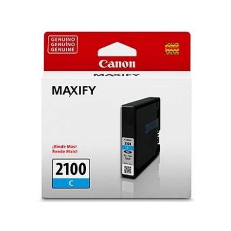 Cartucho Tinta Canon PGI 2100 Cyan 9 6ml Maxify IB4110 IB4010 MB5310