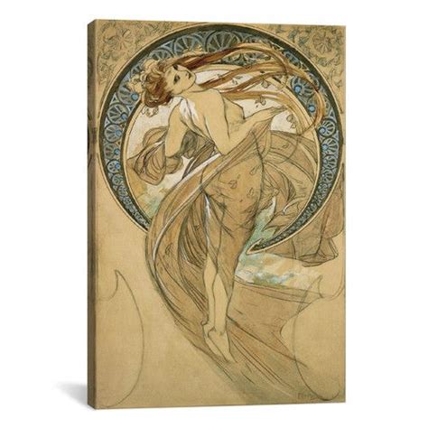 Icanvas Dance By Alphonse Mucha Painting Print On Canvas Alphonse