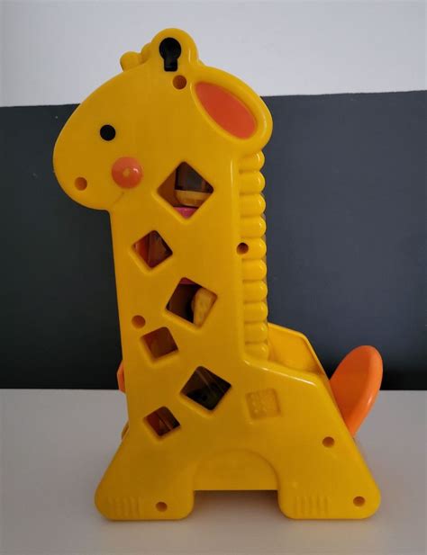 Fisher Price Blocos Girafinha Brinquedo Para Beb S Fisher Price Usado