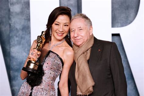 Couples mythiques Michelle Yeoh et Jean Todt les éternels fiancés