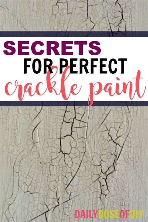 How You Can Make Paint Crackle With Glue Artofit