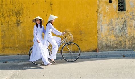 Ao Dai Traditional Dress Of Vietnam A Dong Silk