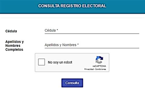 Consultar Si Se Encuentra En El Padrón Electoral Pasivo Para Votaciones