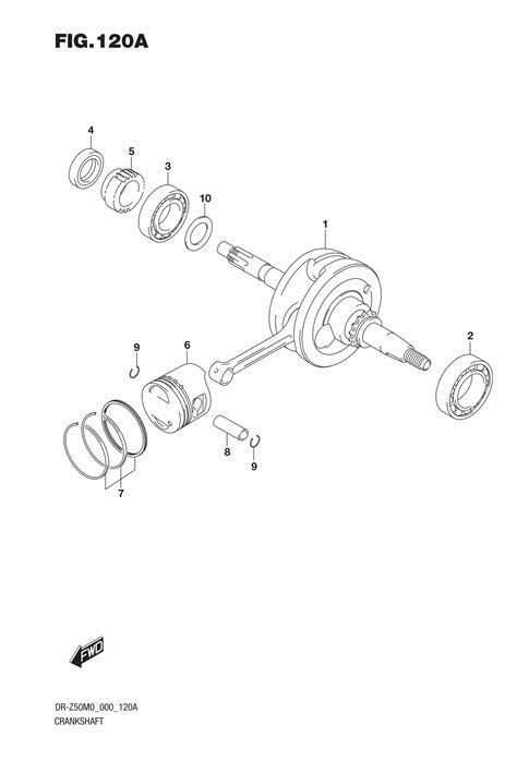 12140 32G00 000 Ring Set Piston Suzuki YoshiParts