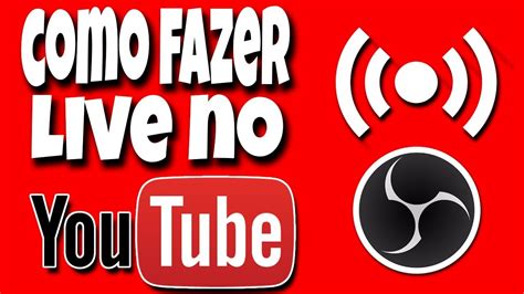 Tutorial Como Fazer Live No Youtube Pelo Pc Youtube