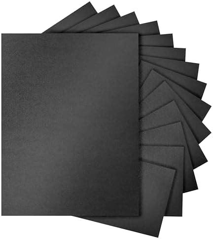 Amazon Silunkia Sheets Shimmer Black Cardstock X