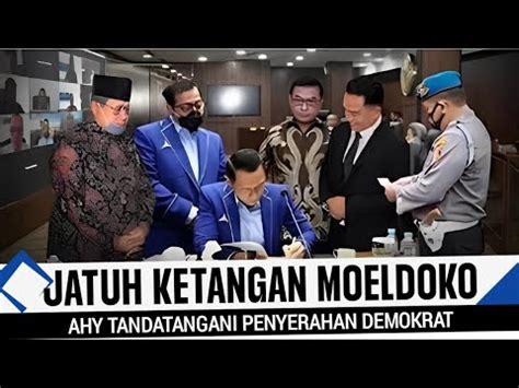 Akhirnya Moeldoko Ambil Alih Partai Demokrat Youtube