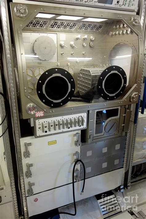 Glovebox In Iss Columbus Module Photograph By Detlev Van Ravenswaay