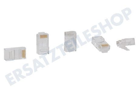 Easyfiks Netzwerk Modularstecker RJ45 8p8c 5 Stück