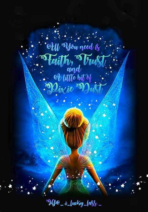 Tinkerbell Pixie Dust Quote