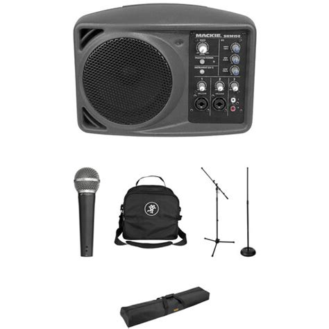 Mackie Srm150 Compact Pa System Kit With Stage Package Bandh