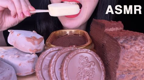 Asmr Magnum Chocolate Ice Cream Chocolate Cake Eatinh