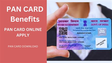 How To Apply Pan Card Online Pan Card Benefits