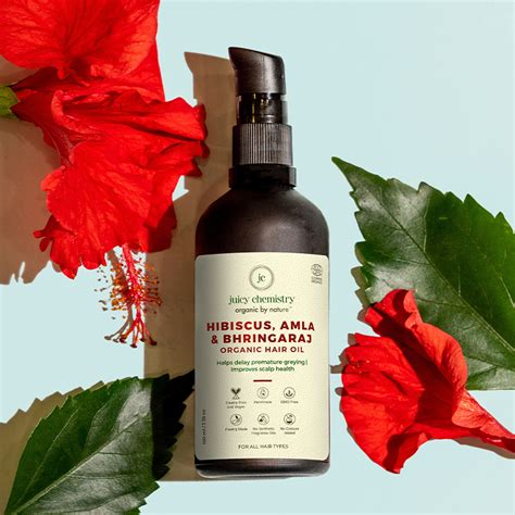 Buy Hibiscus Amla And Bhringaraj Hair Oil Online In India