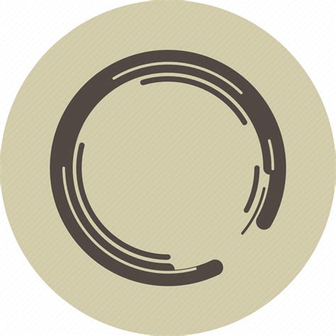 Circle Color Enso Japan Paint Round Icon Download On Iconfinder