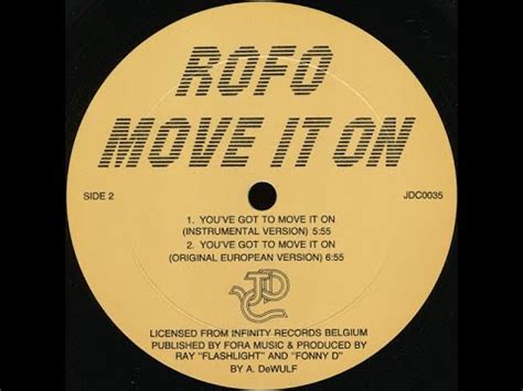 Rofo You Ve Got To Move It On Instrumental Youtube