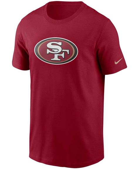 Nike Men S Scarlet San Francisco Ers Primary Logo T Shirt Macy S