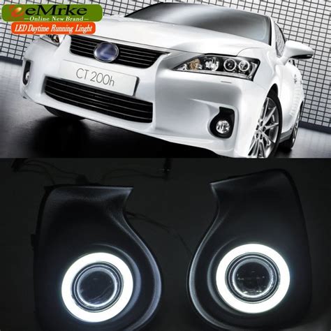 Led Angel Eyes Drl Daytime Running Lights For Lexus Ct H Ct H A