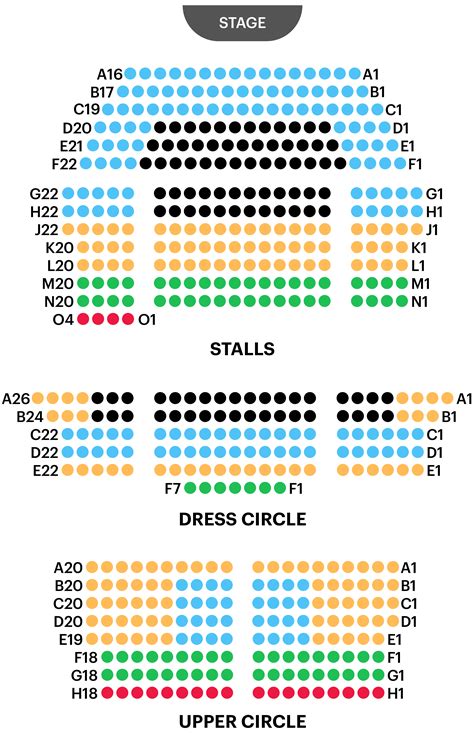 Canberra Theatre Seating Plan