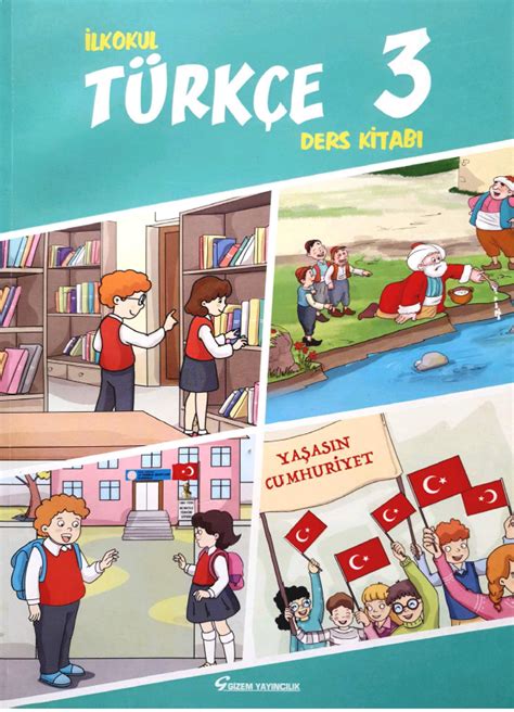 2021 2022 Yılı 3 Sınıf Türkçe Ders Kitabı Gizem Yayınları pdf indir