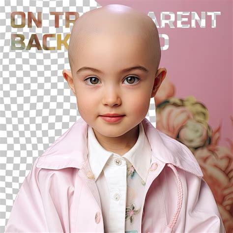 Premium Psd Empowering Slavic Preschooler Bald Oncologist Styled