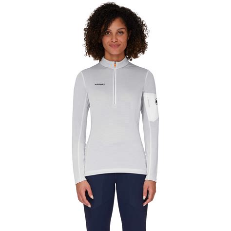 Mammut Aenergy Light Half Zip Midlayer Pullover Damen 1014 03790 weiß