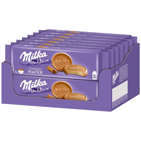 Milka Choco Wafer 5x30g Online Kaufen Im World Of Sweets Shop