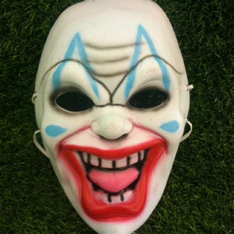 Jual Topeng Mask Badut Joker Pennywise Clown Halloween Party Cosplay