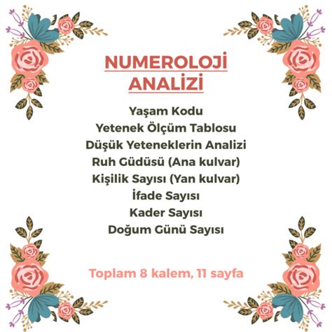 İsim Analizi Yaptır Detaylı Numeroloji Hesaplama Yap