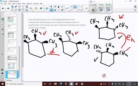 SOLVED 3 Pts On The Molecule Below Draw All The Different