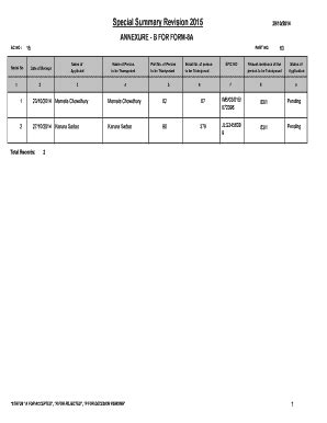 Fillable Online Jalpaiguri Gov Annexure B For Form A Jalpaiguri