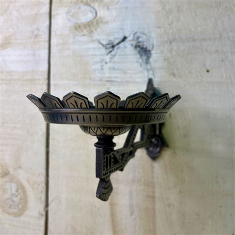 Eastlake Oil Lamp Wall Bracket Historic House Salvage