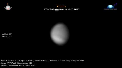 2023 February 12 2 Observations BIANCHI DELLA VECCHIA UAI Pianeti